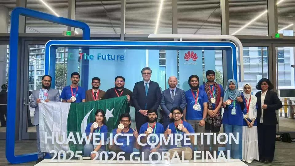 Pakistani students’ success at Huawei ICT Competition reflects nation’s youth talent: Ambassador Hashmi