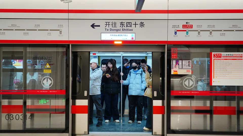 Beijing subway system is a lifeline for the city
