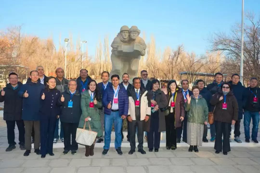International delegation explores Karamay’s heritage and modern development