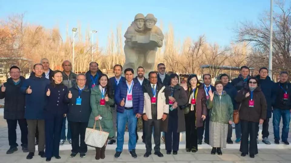 International delegation explores Karamay’s heritage and modern development