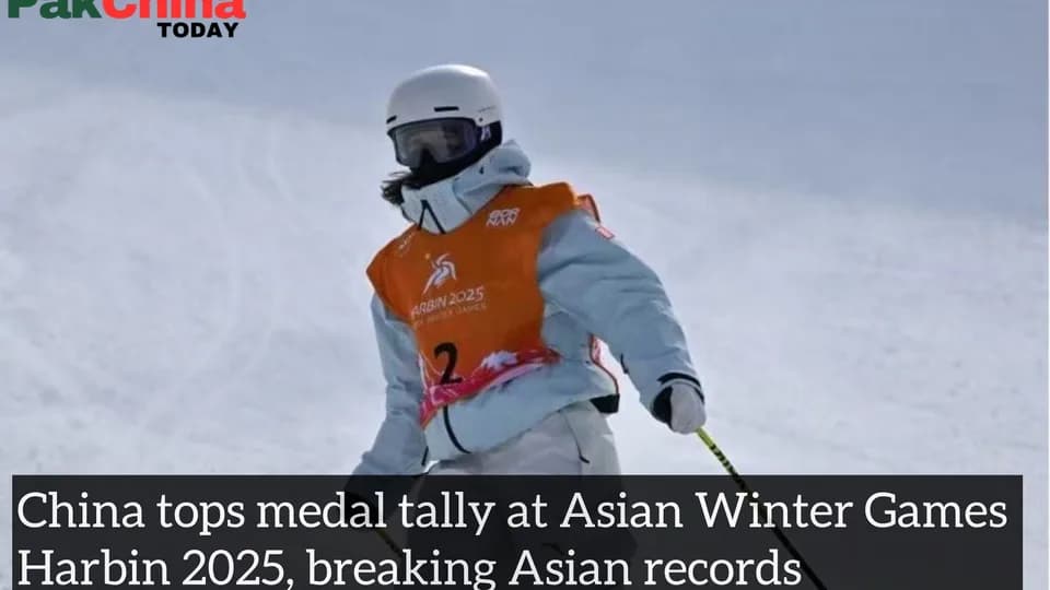 China tops medal tally at Asian Winter Games Harbin 2025, breaking Asian records