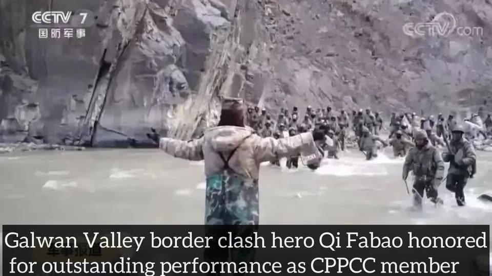 Galwan Valley border clash hero Qi Fabao honored for outstanding performance as CPPCC member